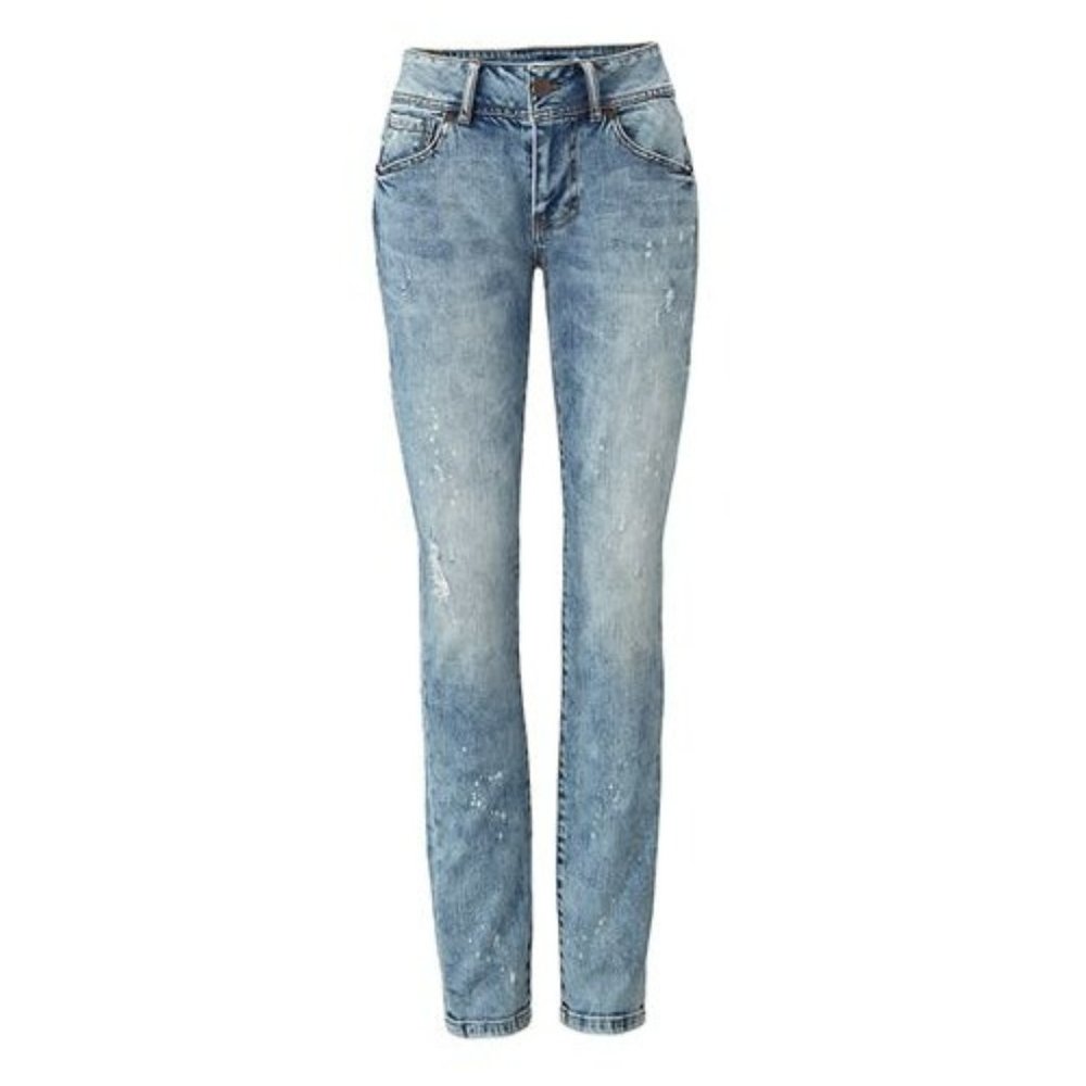 cabi Cinch Skinny Jean - Painter Wash -- Size 4